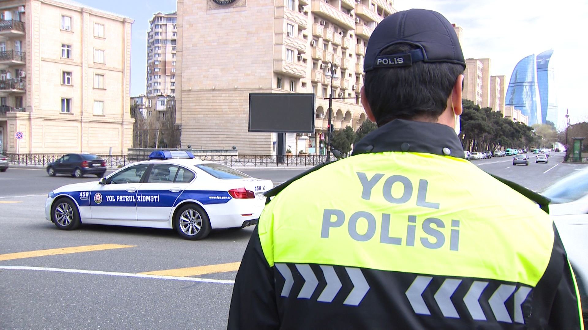 Yol polisi faktiki hava şəraiti ilə bağlı müraciət edib