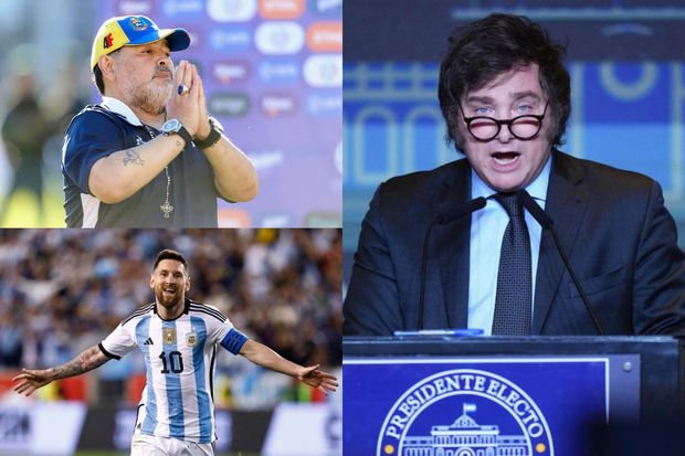 Xavyer Miley Dieqo Armando Maradona ilə Lionel Messi arasında seçim edib