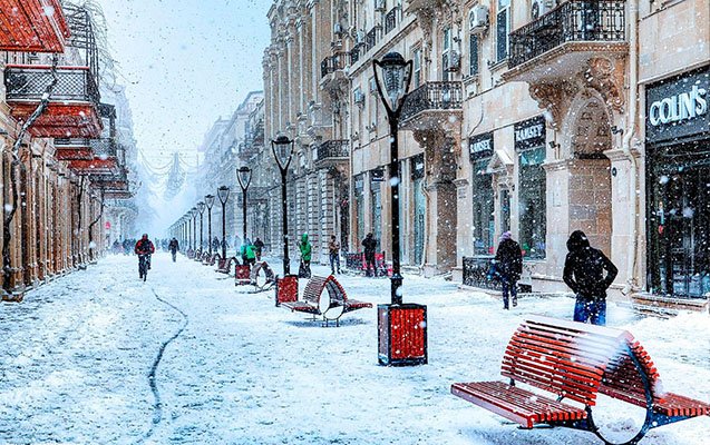 Hava XƏBƏRDARLIĞI: Temperatur 5-10 dərəcə düşəcək, qar yağacaq