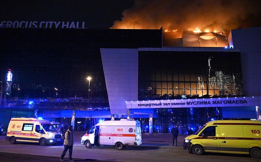 “Crocus City Hall”da baş verən terror aktında ölənlərin sayı 140-a çatıb