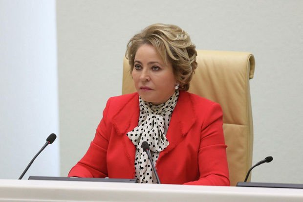 Matviyenko Rusiyada keçirilən seçkinin yekun nəticəsindən danışıb