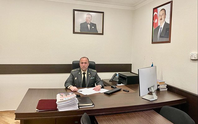 Ağdama yeni hərbi prokuror təyin edildi - Foto