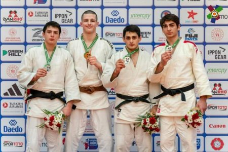 Сборная Азербайджана по дзюдо заняла первое место на Кубке Европы