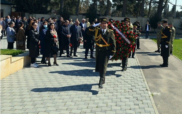 Şükür Həmidovun xatirəsi anıldı - Fotolar