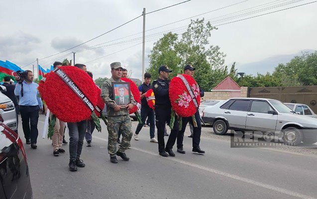 I Qarabağ müharibəsinin şəhidi dəfn edildi