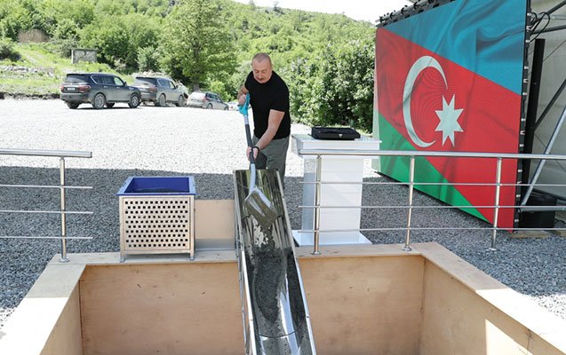 Prezident Cəbrayılın bu kəndlərinin təməllərini qoydu