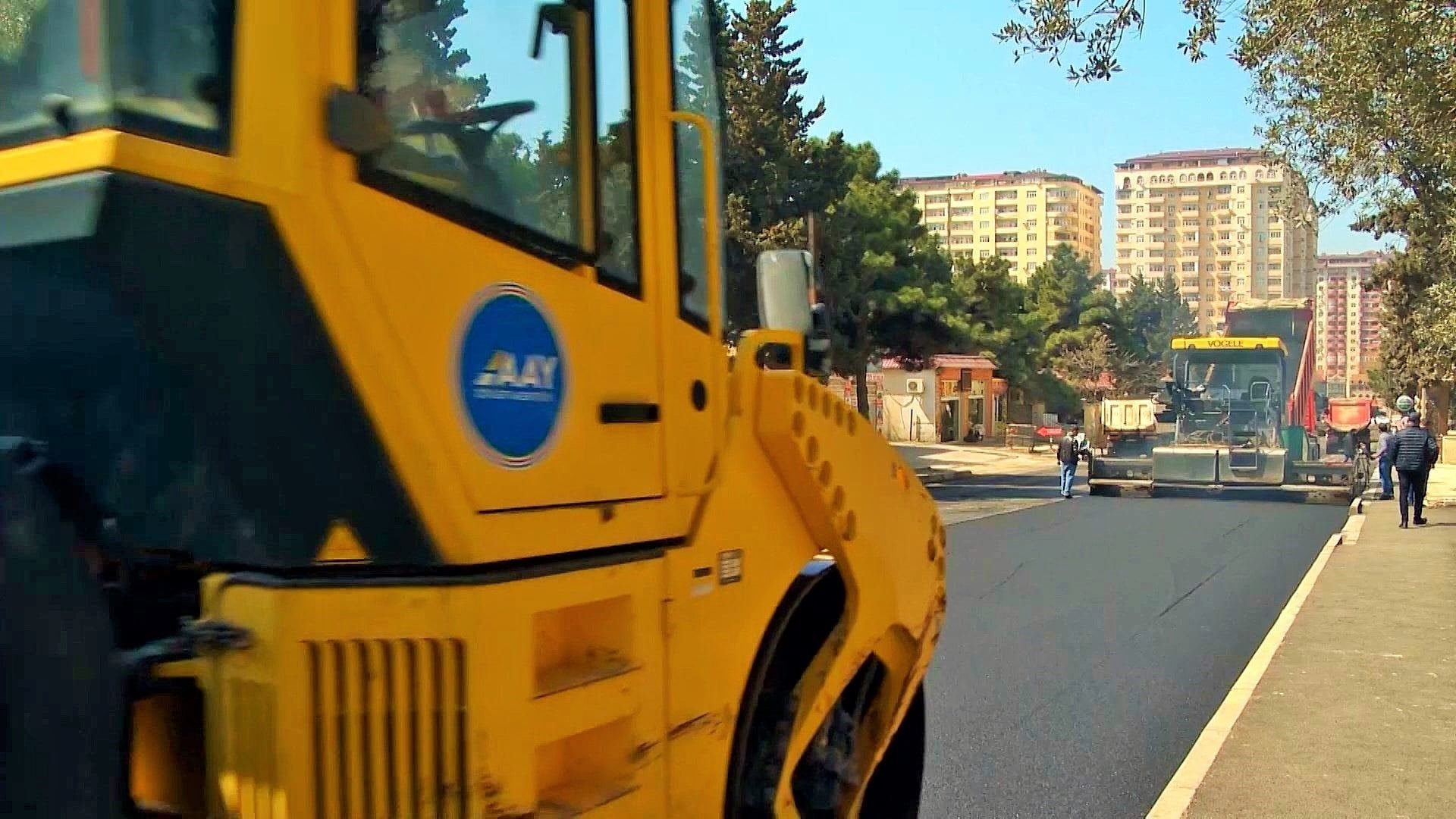 Bakının əsas küçələrindən biri təmirə BAĞLANDI