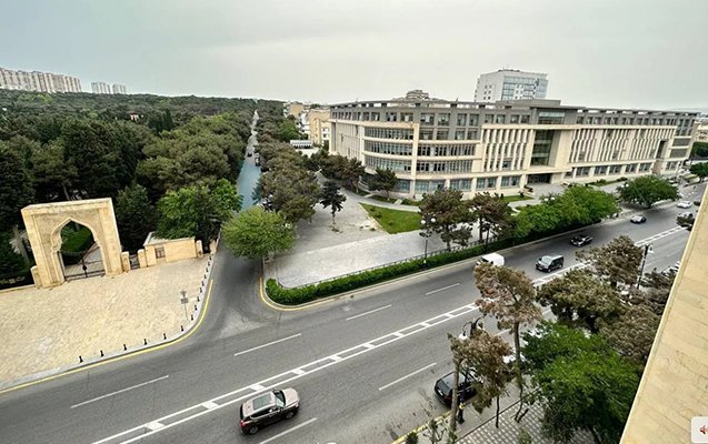 Parlament prospektinin bir hissəsi təmirə bağlanır