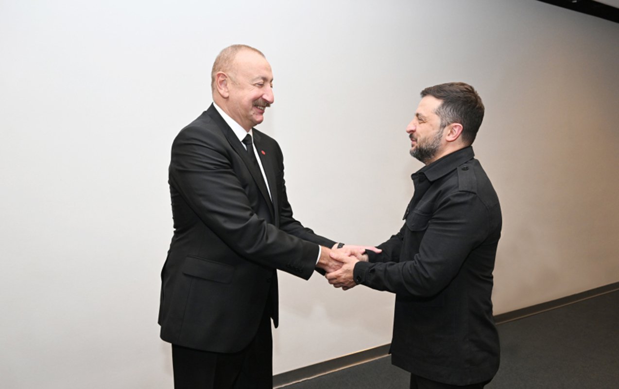 Zelenski Prezidentlə görüşünü paylaşdı - Video
