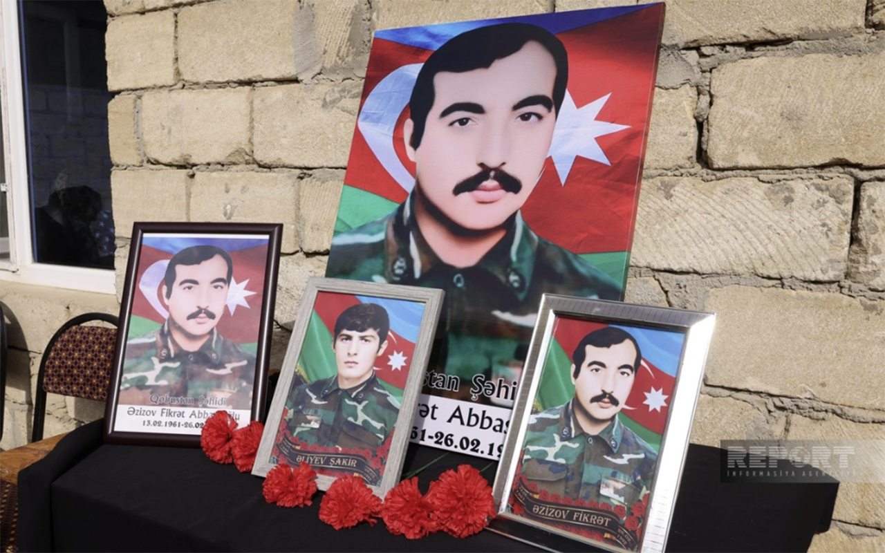 İtkin şəhidimizlə vida mərasimi keçirildi - Fotolar