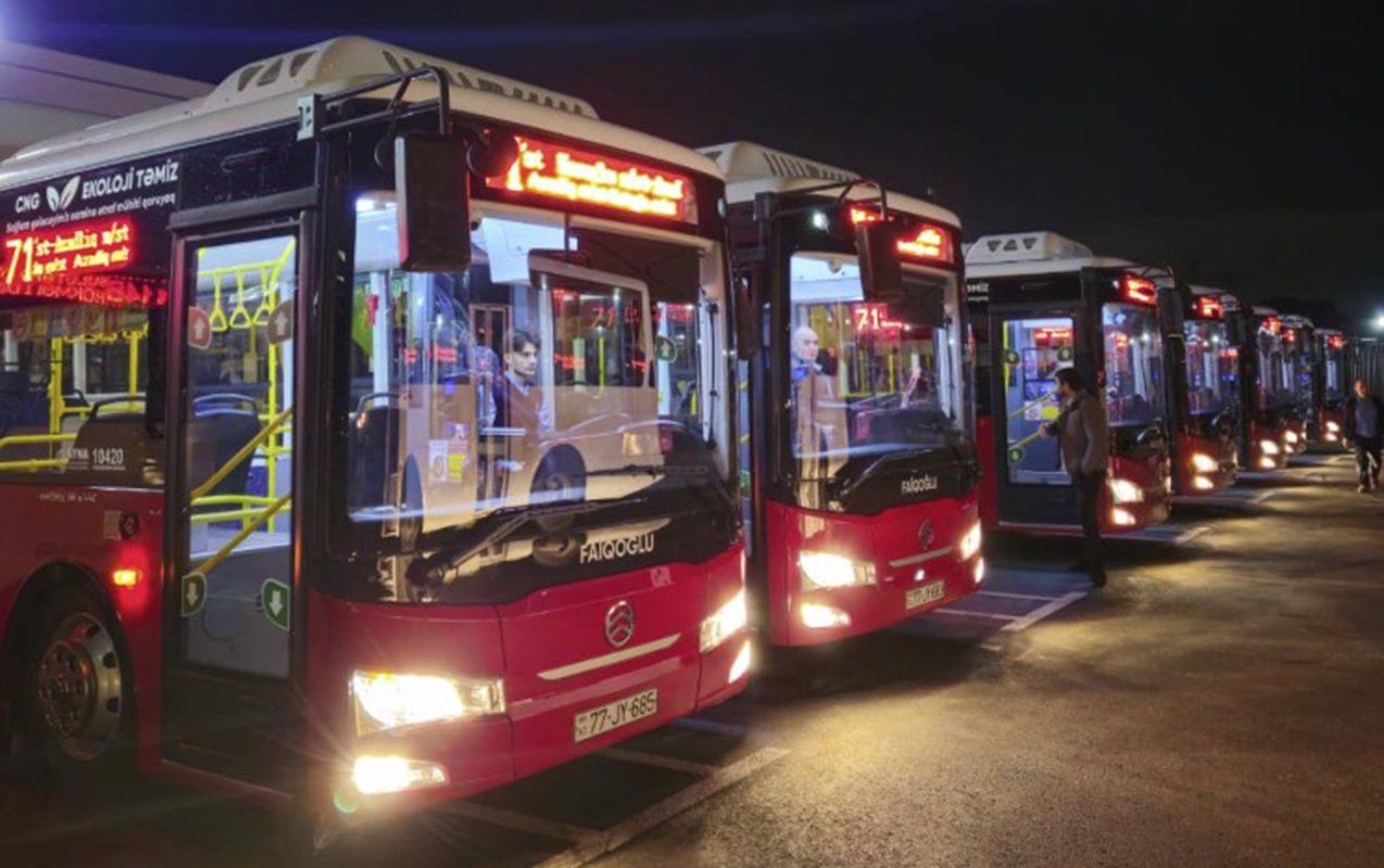 Bu marşrut xətti üzrə avtobuslar yeniləndi - Foto