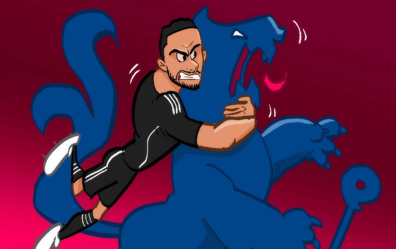 “Qarabağ”a karikatura həsr etdi - Foto