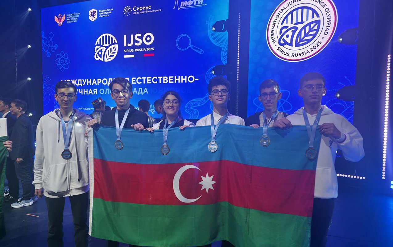 Gənclərimizin elmi uğuru - 6 medal və dünya beşinciliyi