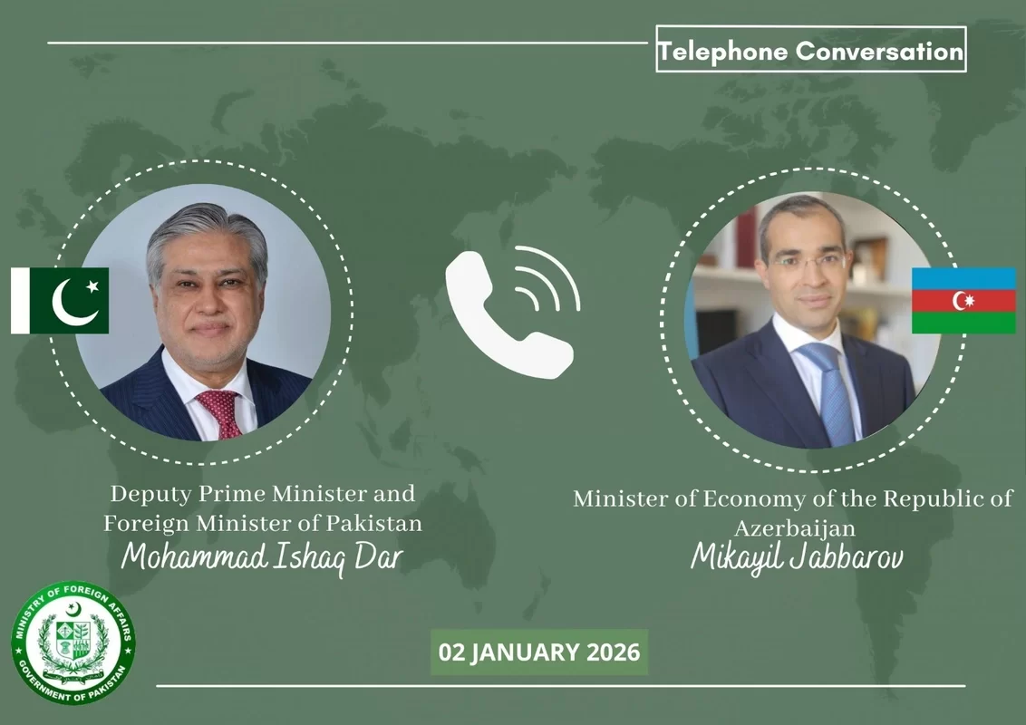 Azərbaycanın Pakistan iqtisadiyyatına iki milyard dollarlıq investisiya planları müzakirə edilib
